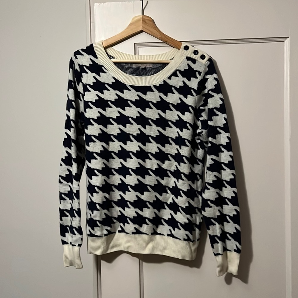 Gap Women’s Houndstooth Sweater